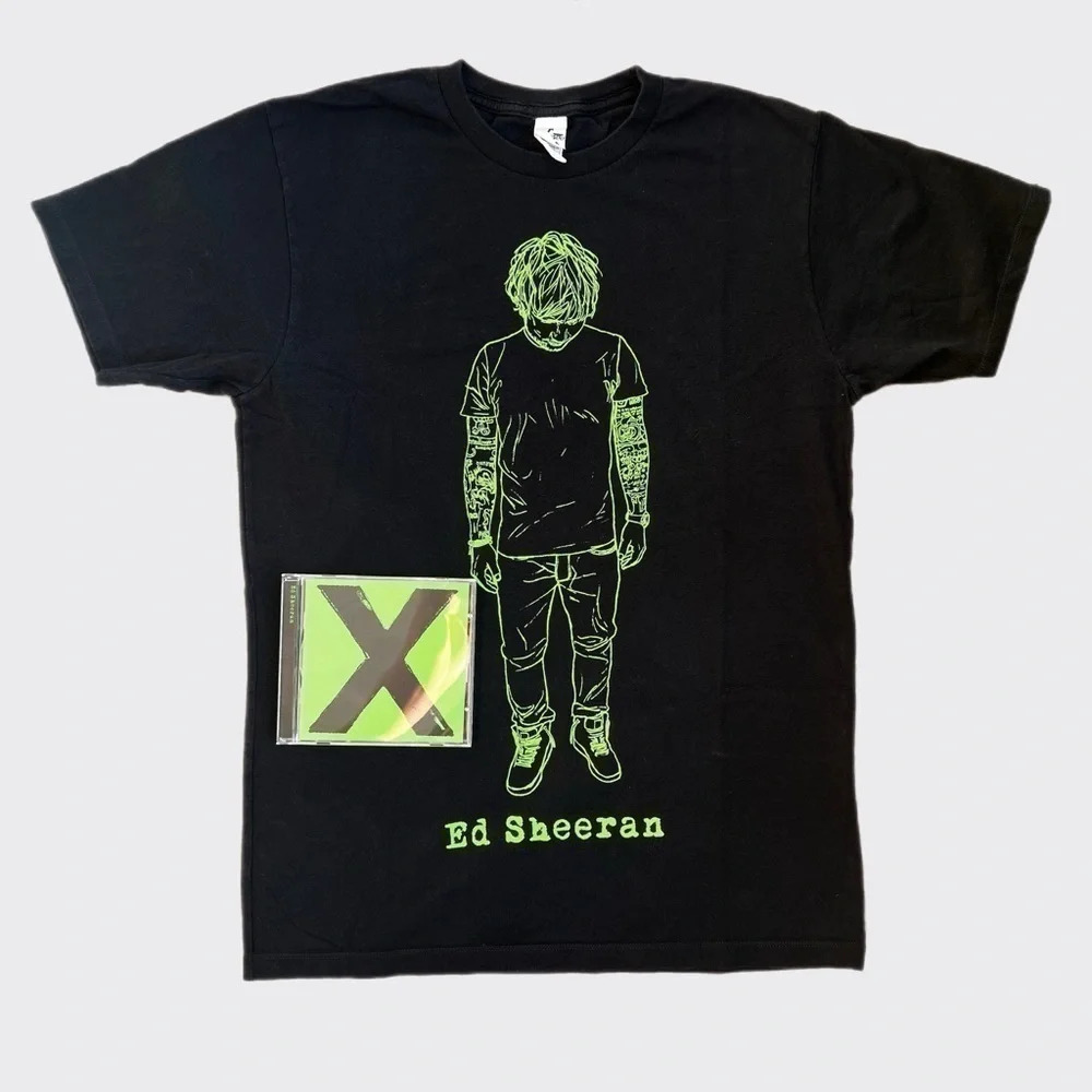 ED SHEERAN X MUSIC TOUR CONCERT T-SHIRT / BAND TEE | M